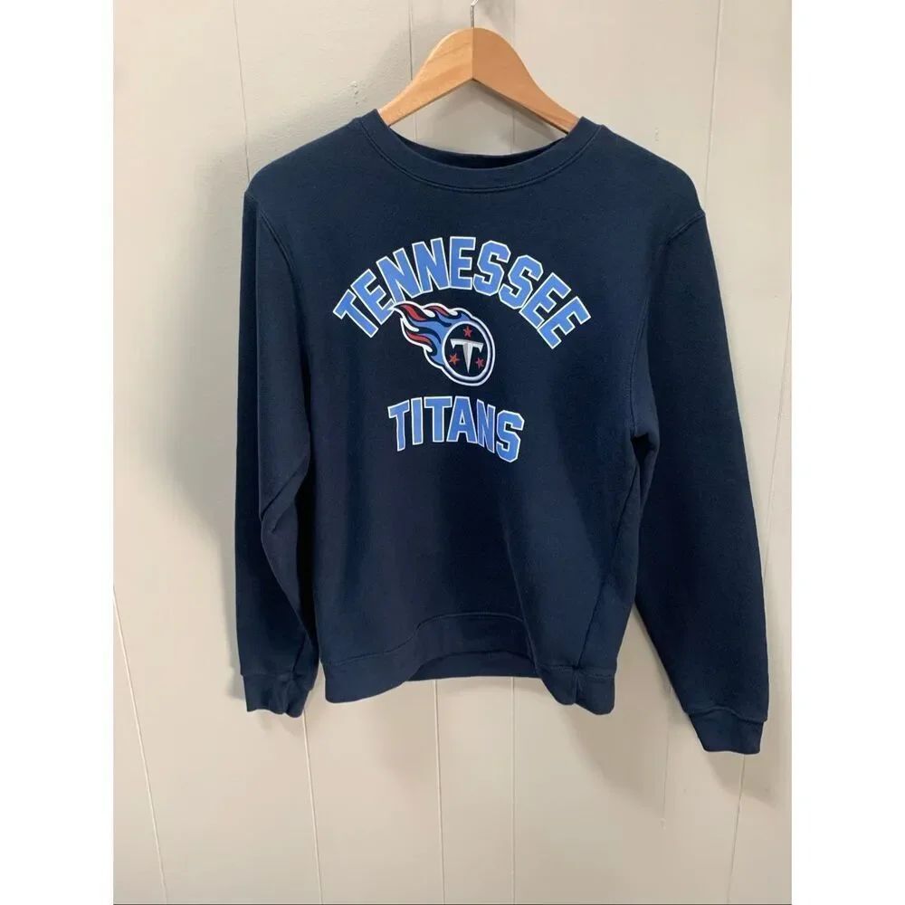 NFL Team Apparel Tennessee Titans Crewneck Sweatshirt Small